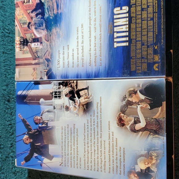 Titanic 2 vhs tape set movie - Picture 6 of 7